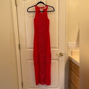 Skies are Blue Crochet Maxi Dress